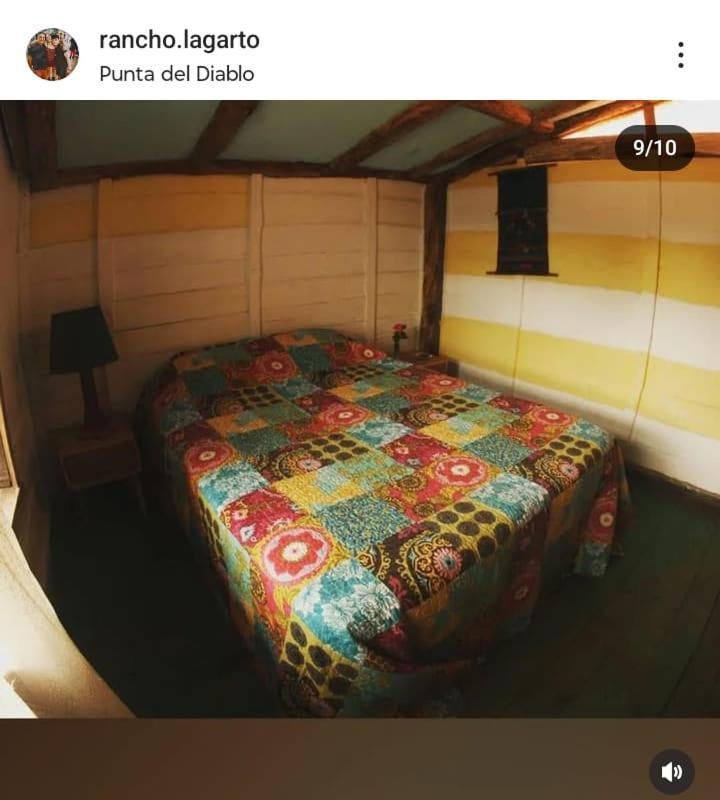 Rancho Lagarto Acomodação com café da manhã Punta Del Diablo Exterior foto